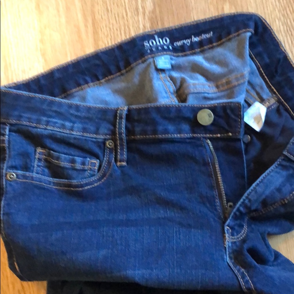 Soho curvy boyfriend bootcut